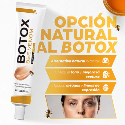 Crema Botox natural con veneno de abejas