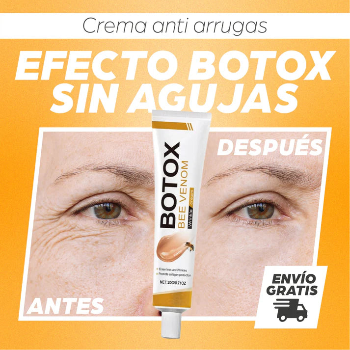 Crema Botox natural con veneno de abejas