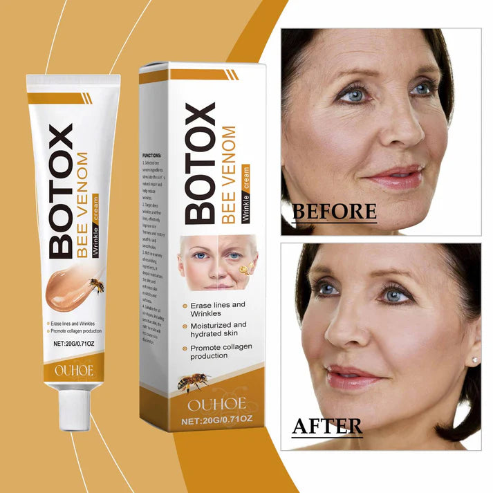 Crema Botox natural con veneno de abejas
