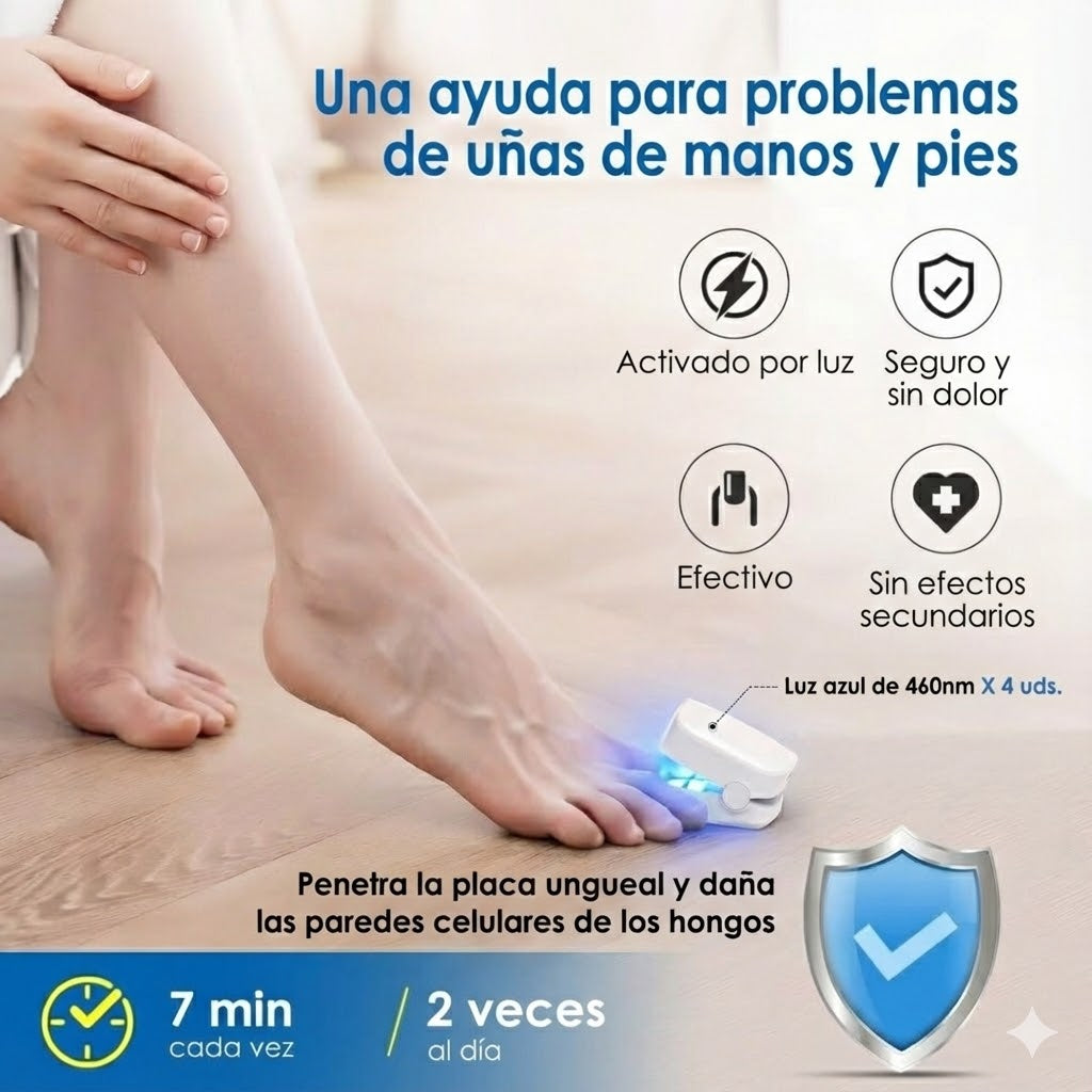 NailClear™ Láser para reparación de uñas